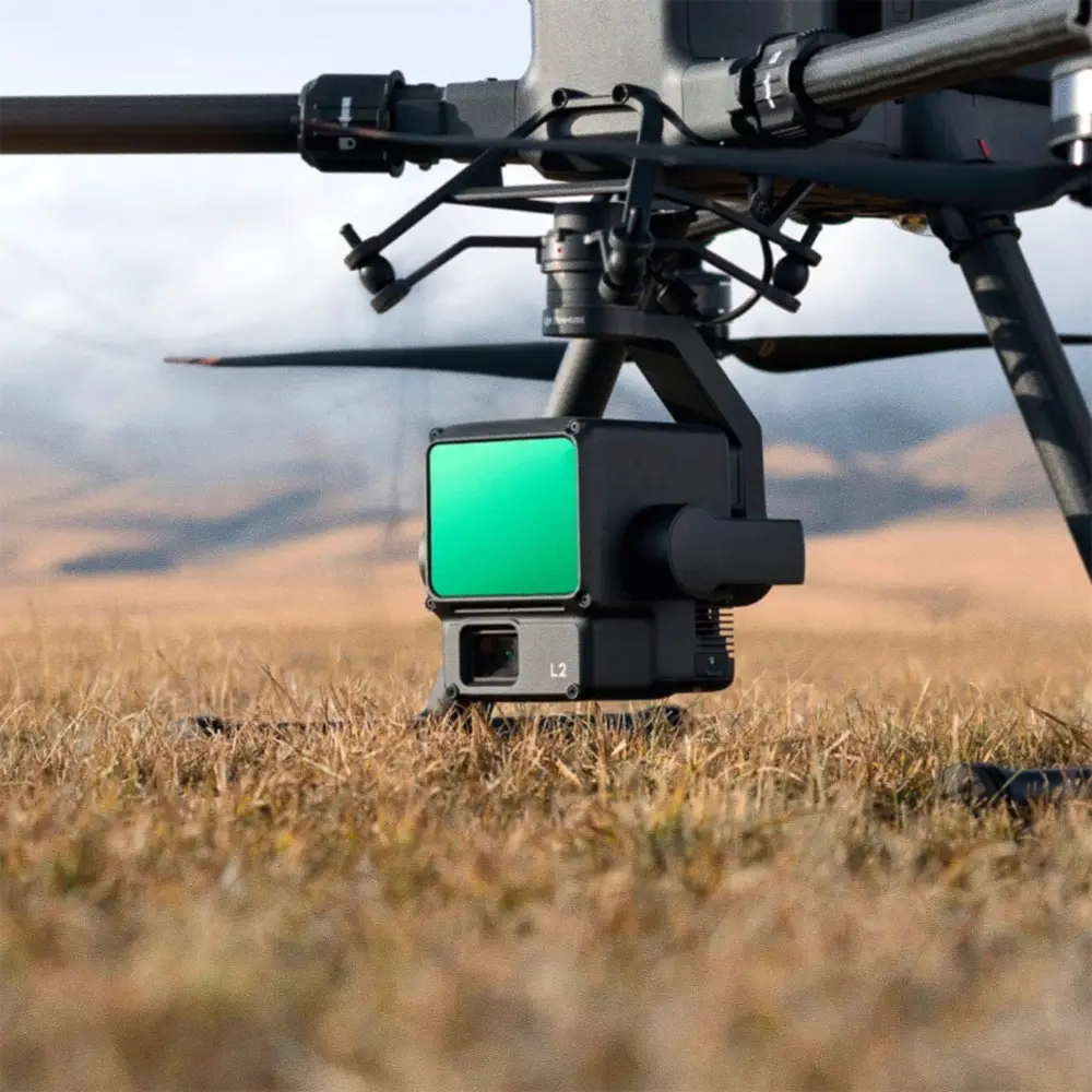 Drone com sensor lidar