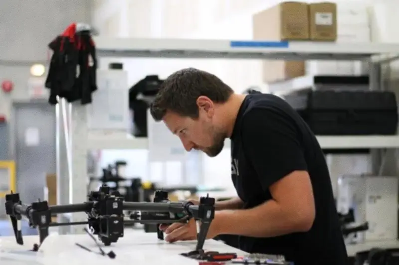 Manutenção drone matrice